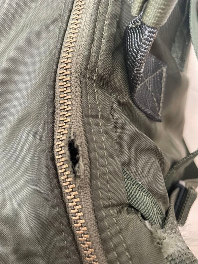 Yoshida Porter Force 3WAY Briefcase Backpack Olive Made in Japan used