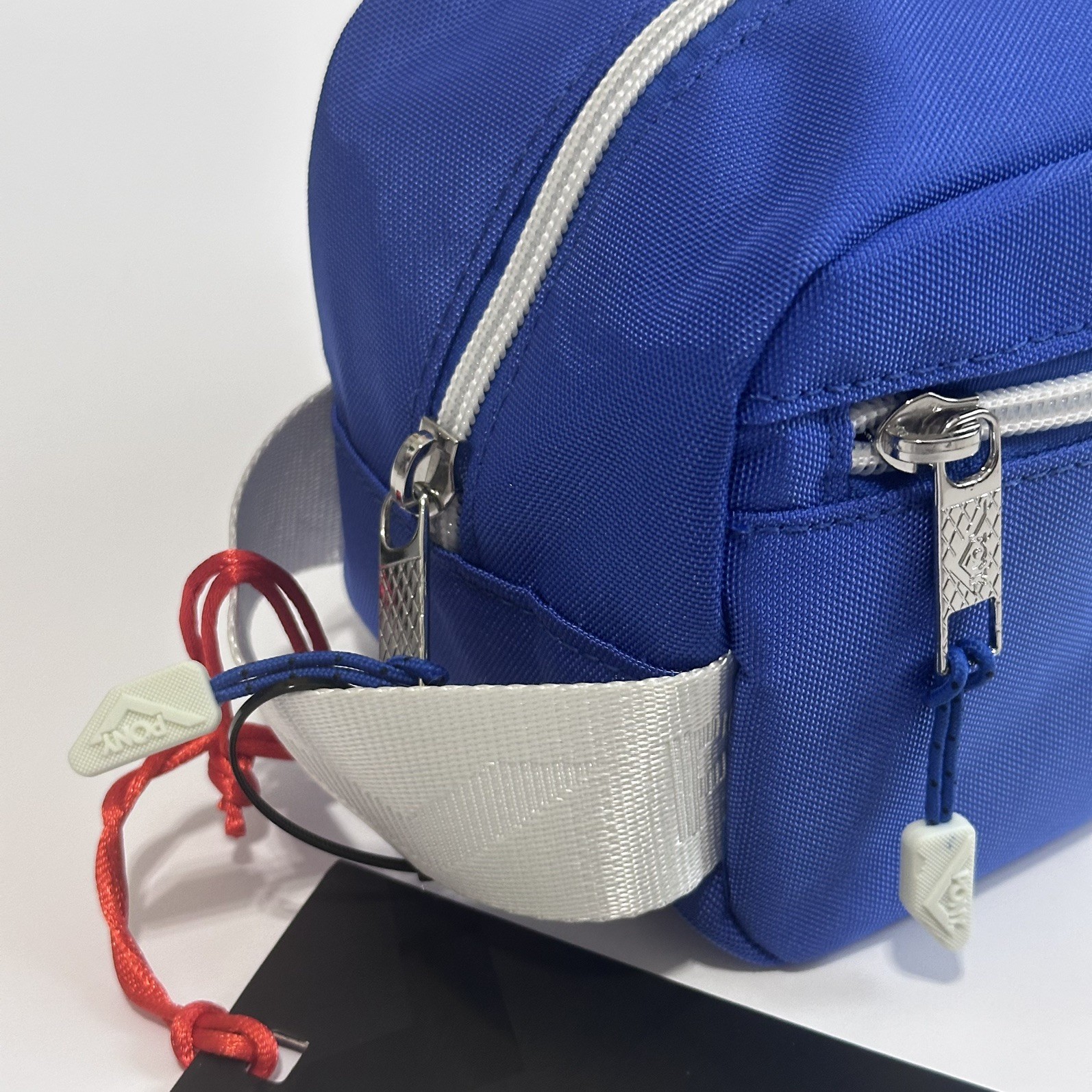 PONY Campbell Travel Toiletry Bag Royal Blue Dopp Kit Mens Shaving Case NWT