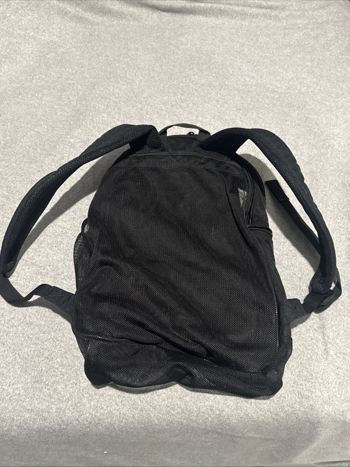 Nike Brasilia 9.0 Mesh Training Backpack Black BA6050-010 See Through 26L NWT