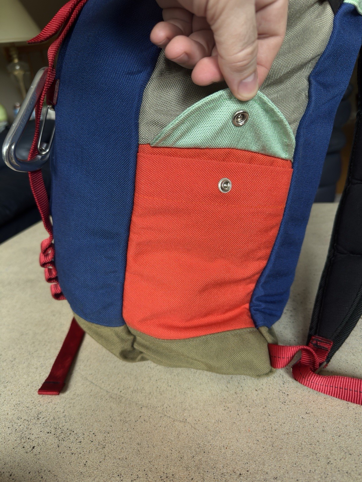 Epperson Mountaineering Large Climb Pack 19x12x6 Multi Color Block Made In USA