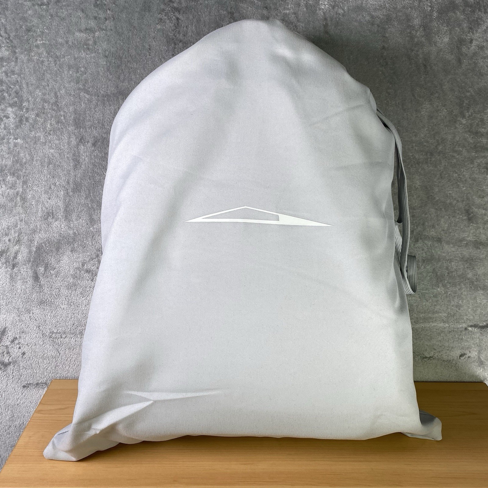 Tesla Cybertruck Elevate Backpack Grey Vegan Leather Tesla Store w/ Satin Cover