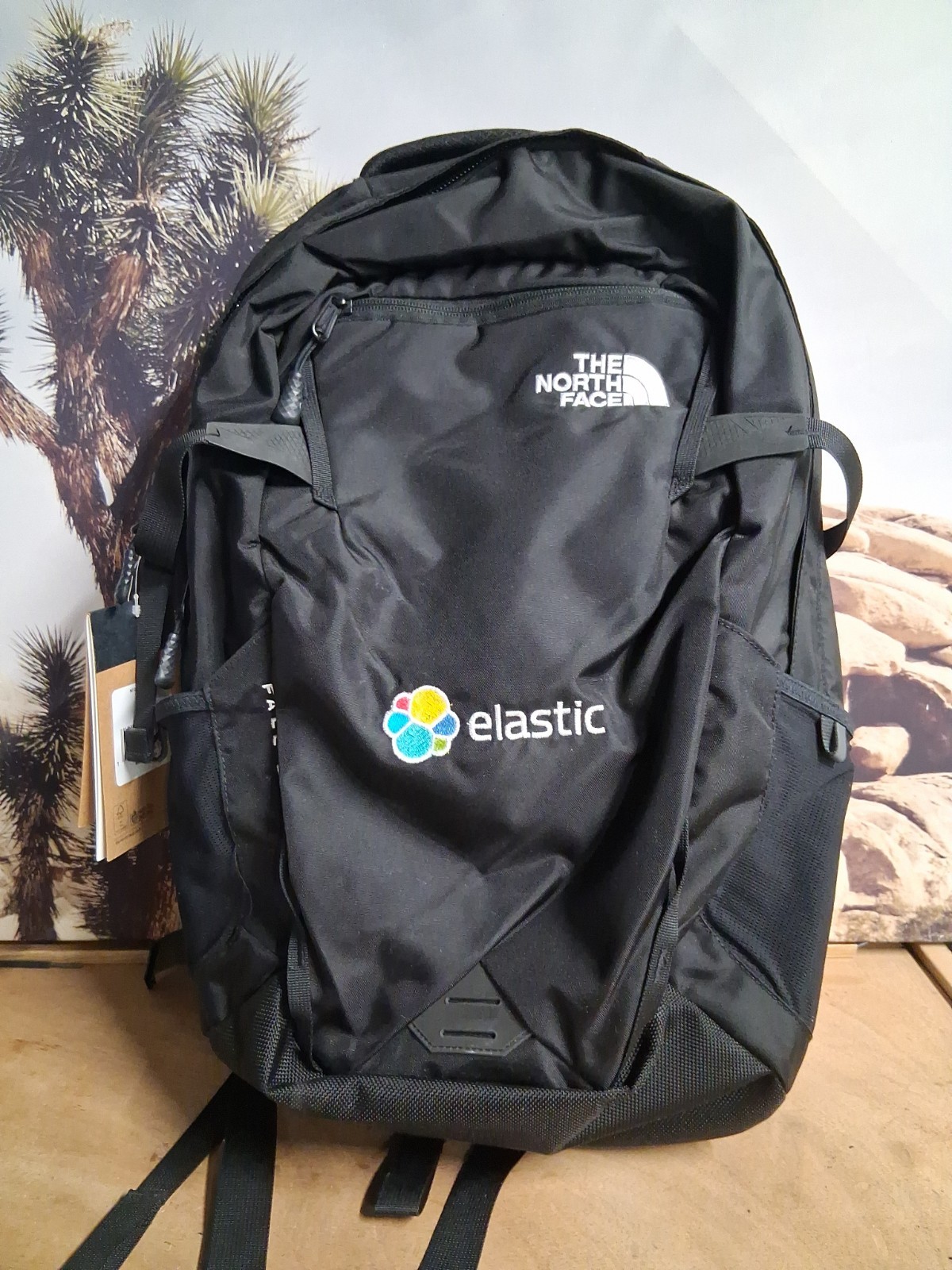 THE NORTH FACE Fall Line Backpack Black W/ Company Logo