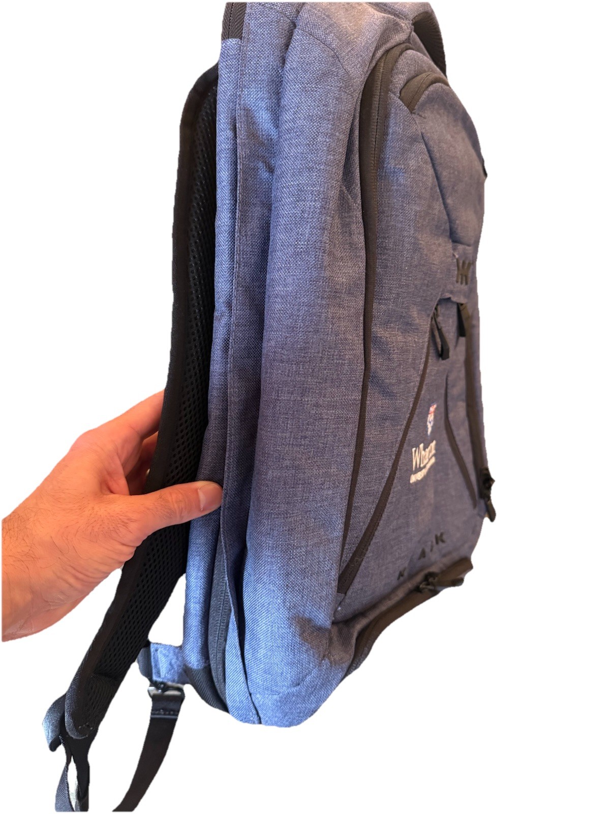 Knack Series 1 Medium Expandable Backpack Blue/Gray – Wharton UPenn – Very Rare