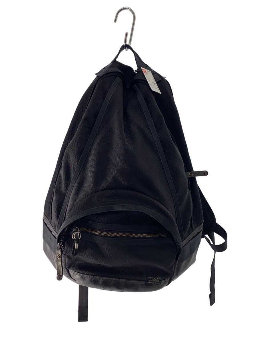 Authentic PORTER Heat Backpack Black 16cm Depth 53cm Height 40cm Width