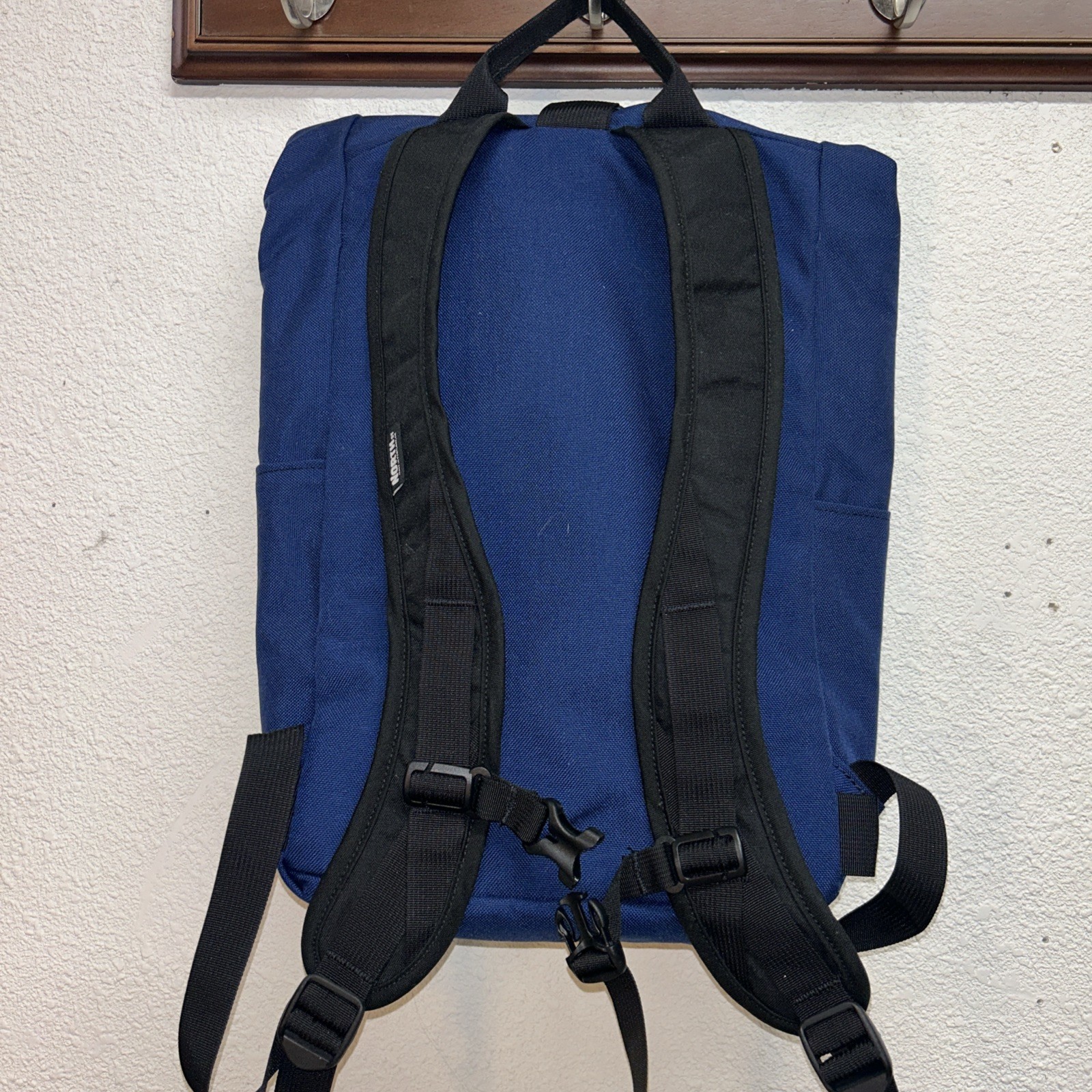North st Davis Backpack Rolltop 20L Daypack Bag Made In Portland Oregon USA Blue