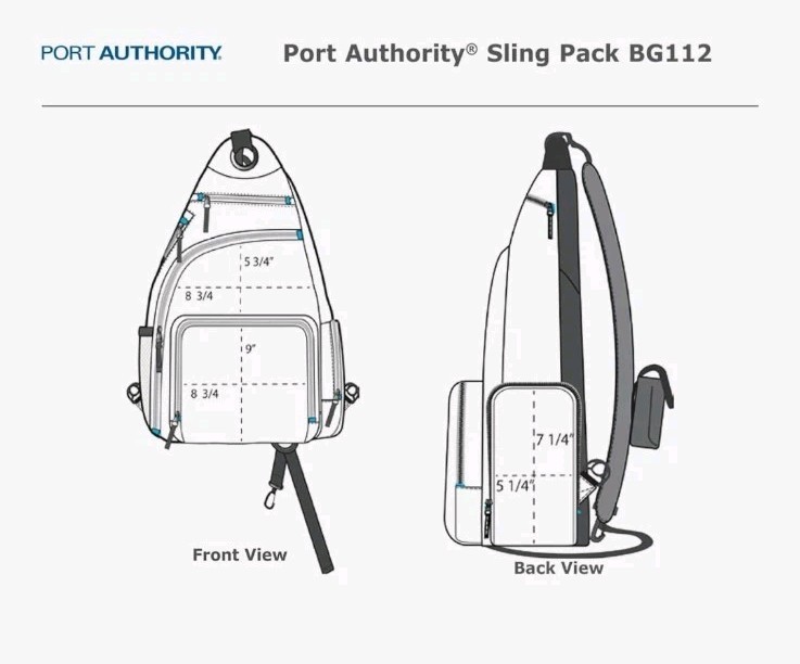 Port Authority Sling Pack BG112 Vanderbilt University Medical Center Eye Institu