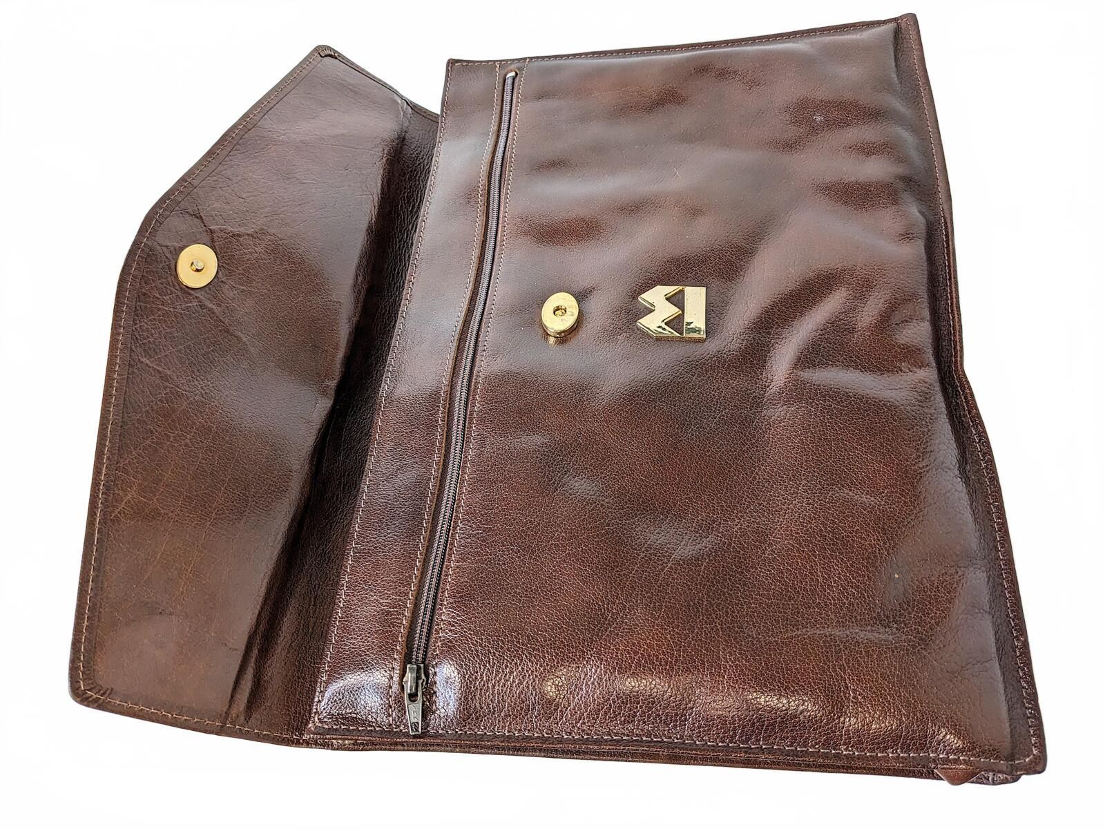 Tilley Document Case Canada Calf Leather Laptop Portfolio