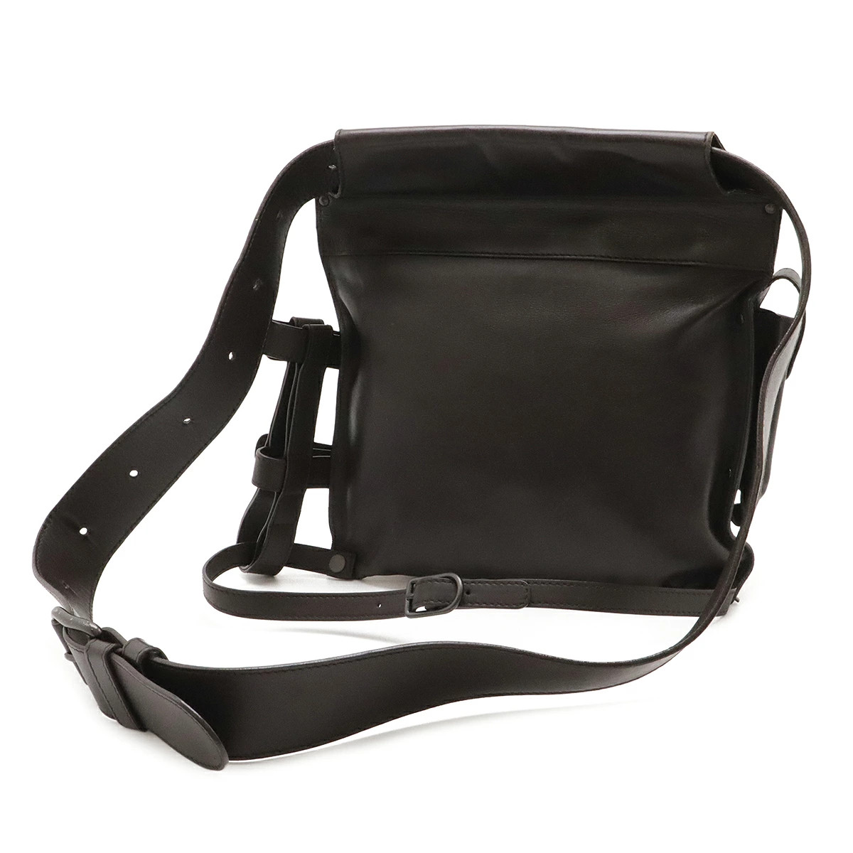 Bottega Veneta Intrecciato Belt Bag Leather Dark