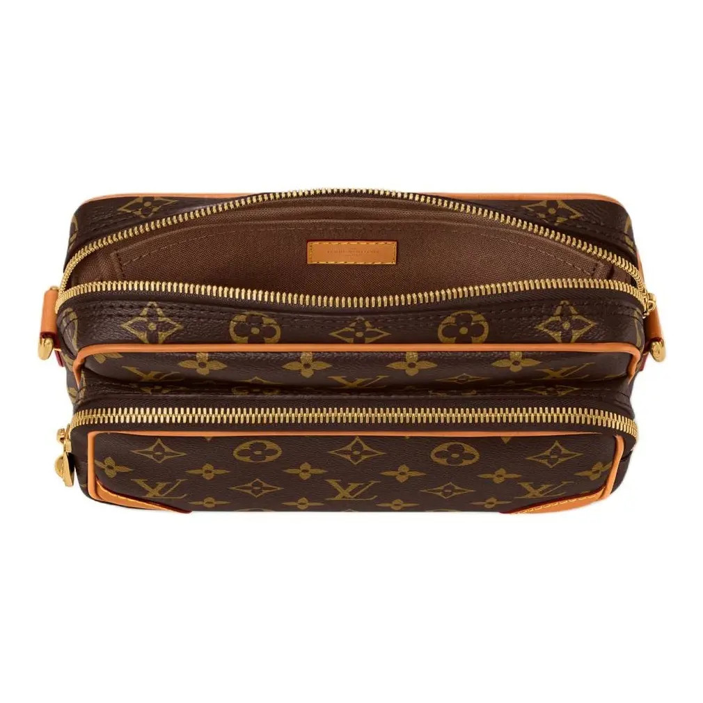 LOUIS VUITTON Monogram Archive Shoulder Cross Handbag Men’s 9.8×4.3×6.8 in