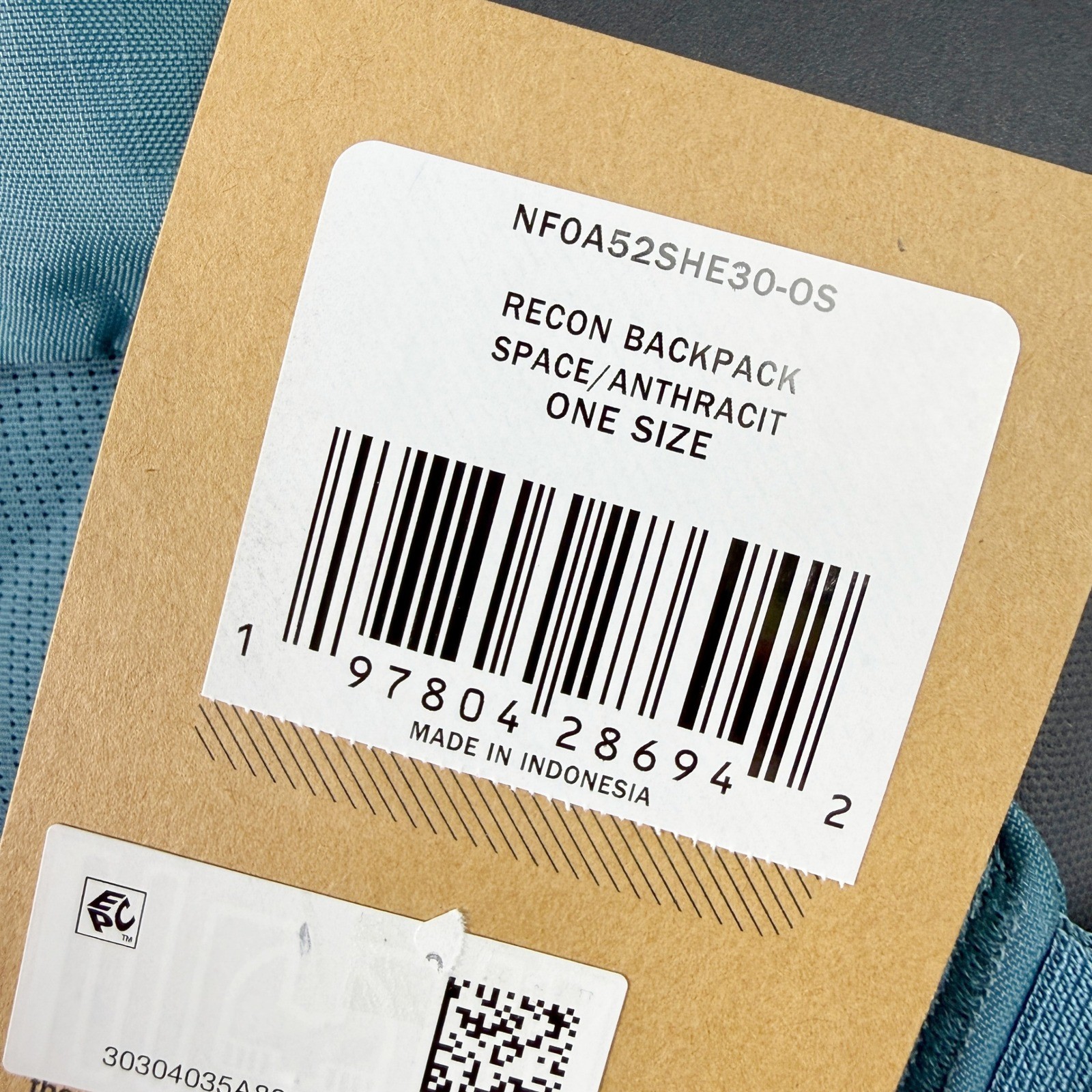 The North Face Recon 30L Backpack Space Blue/Anthracite NEW