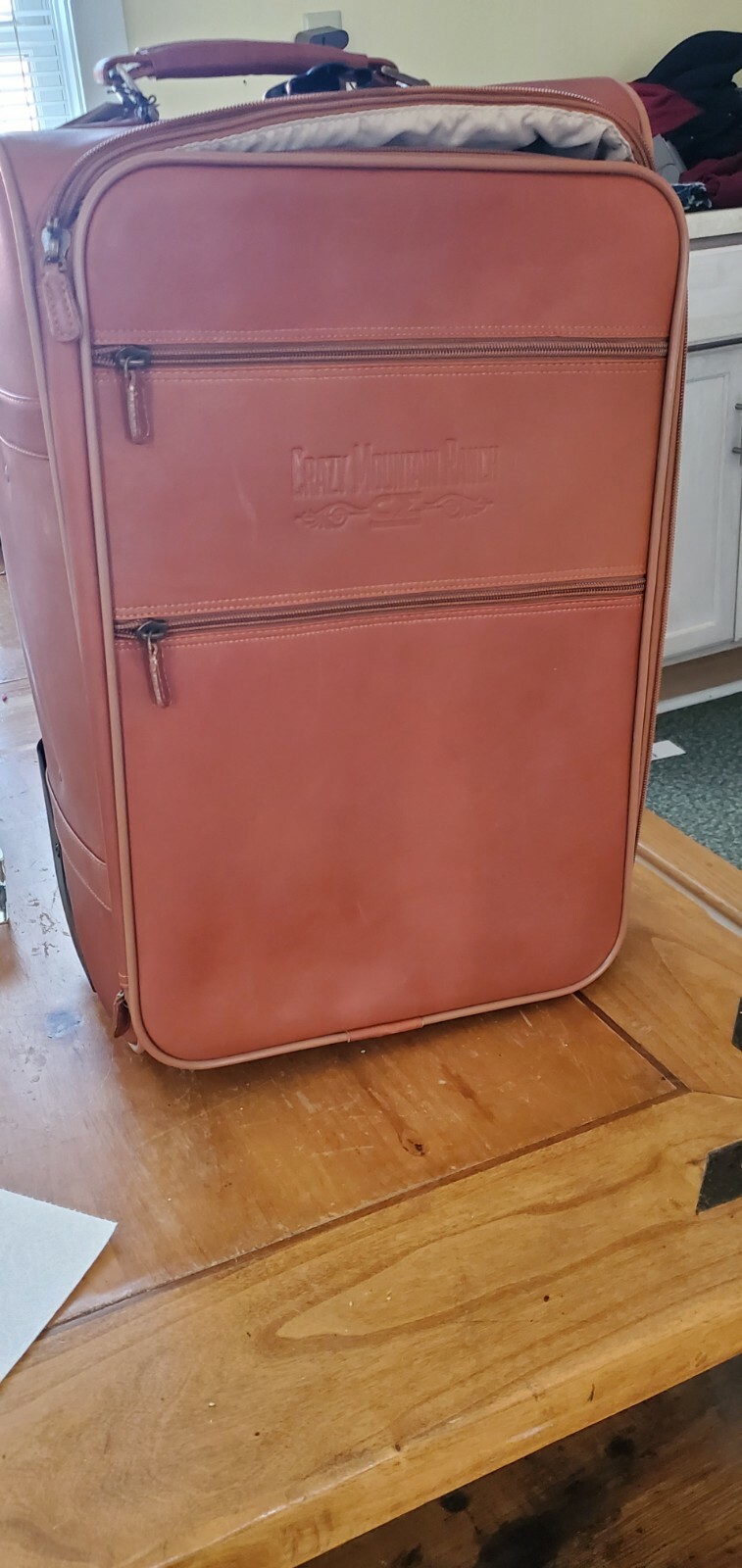 Marlboro Ranch/Crazy Mountain Ranch Custom Claire Chase Leather Luggage