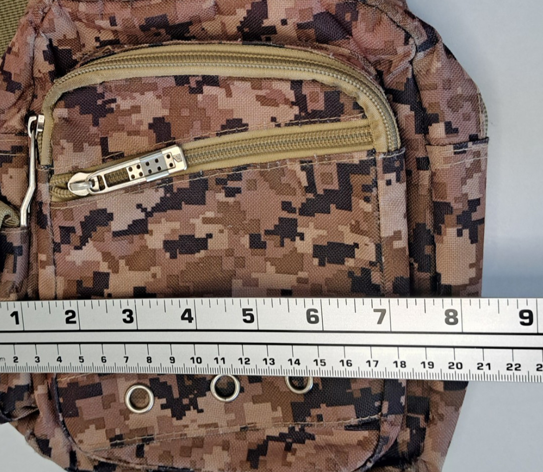 Digital Camouflage Small Sling Chest Bag Women’s Adjustable Casual Purse