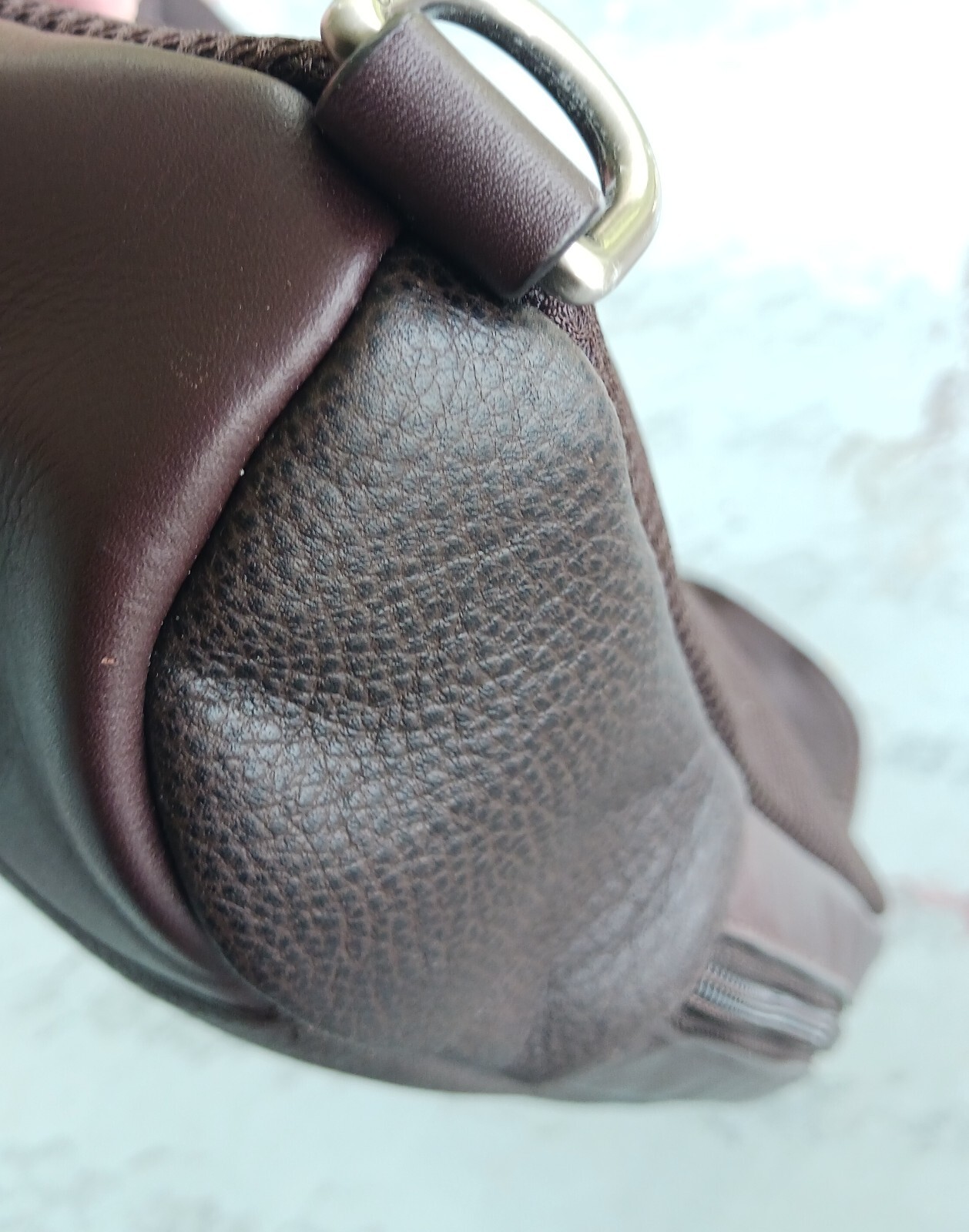 Coach SMALL Milk Chocolate Brown Leather Moto Backpack