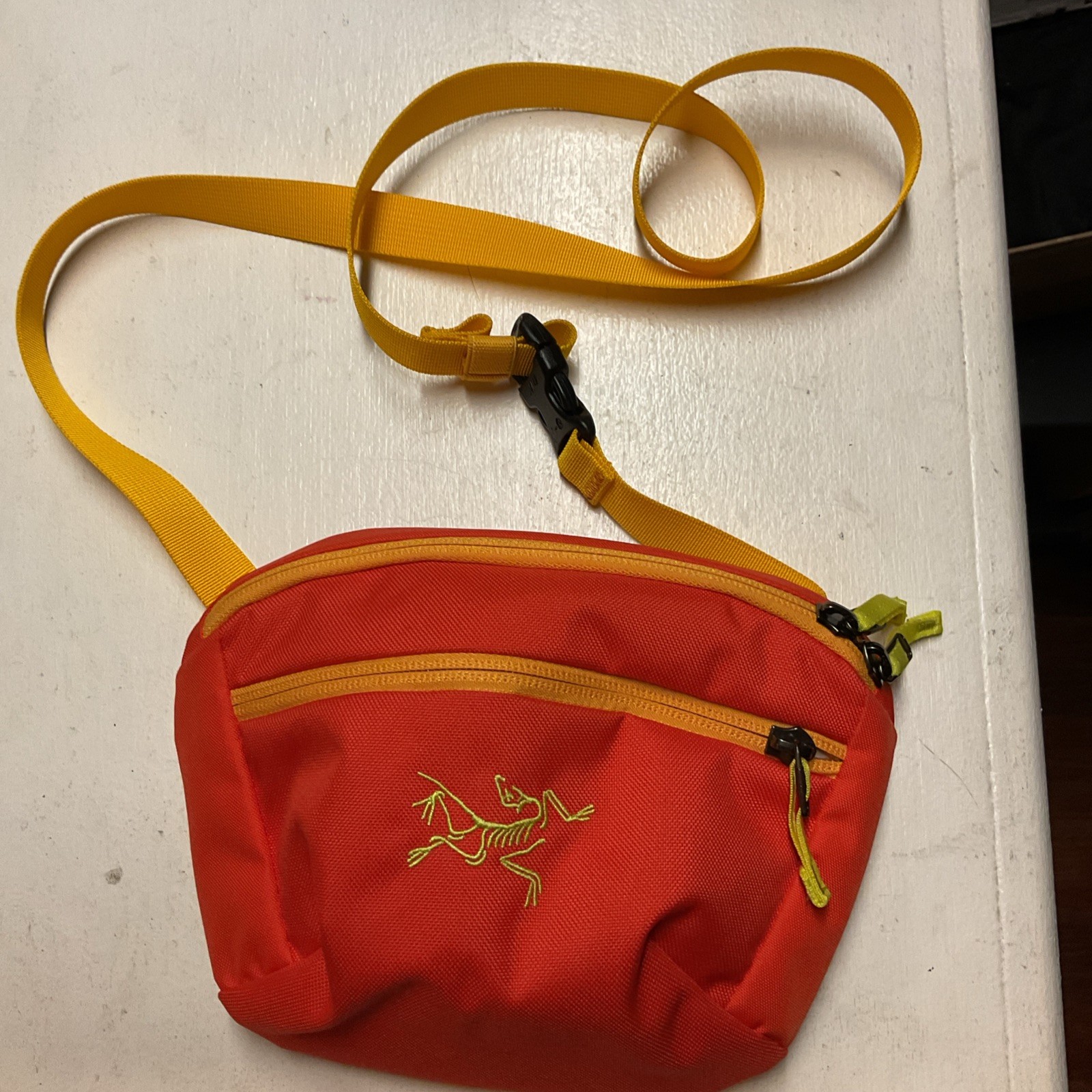 Arc’teryx Mantis 1 Waistpack Orange New Tribble Solaris Hiking No Tag 1.5 Lt