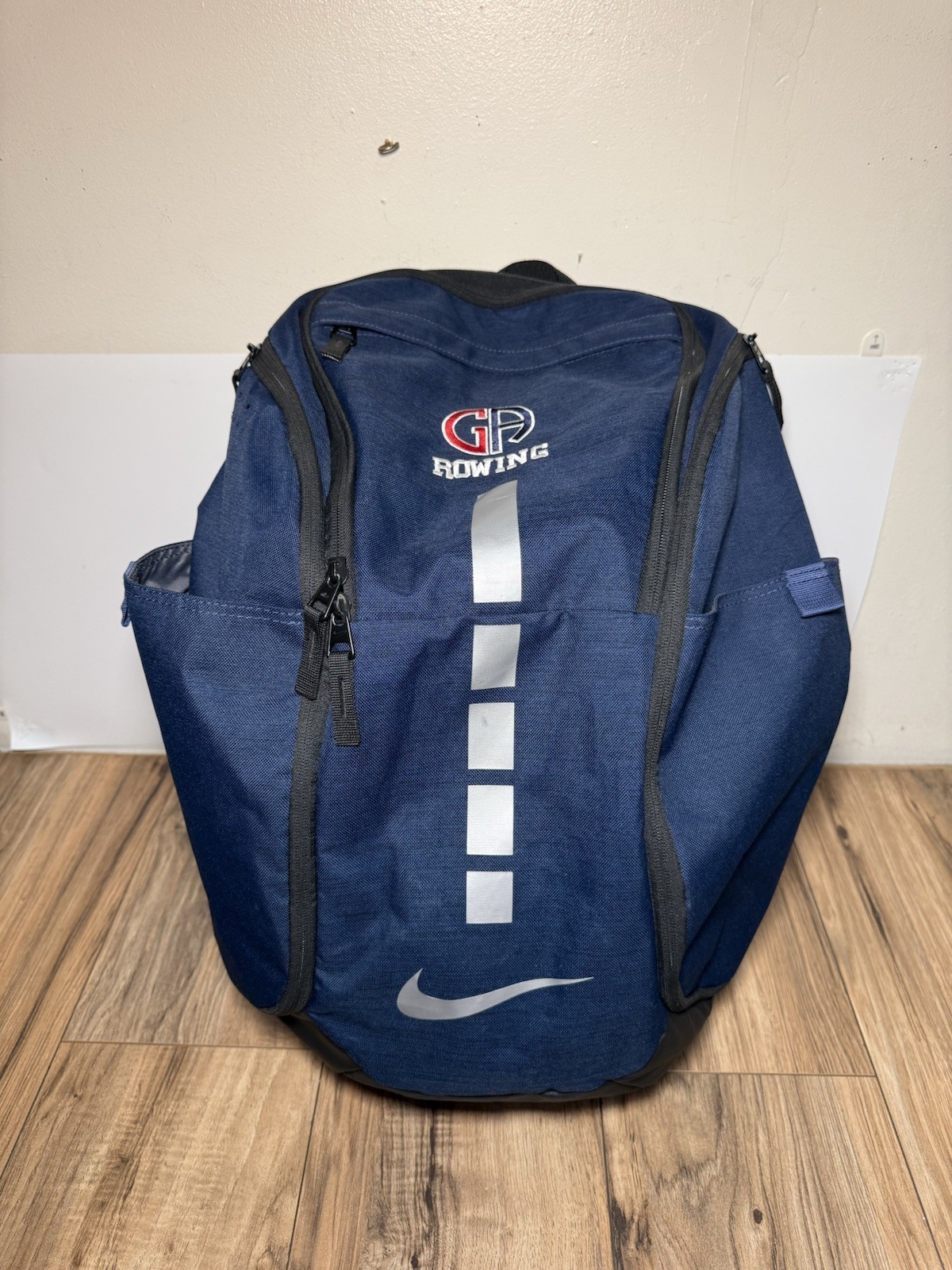 Nike Hoops Elite Pro Max Air Basketball Backpack – Blue/Silver- Pre Owned