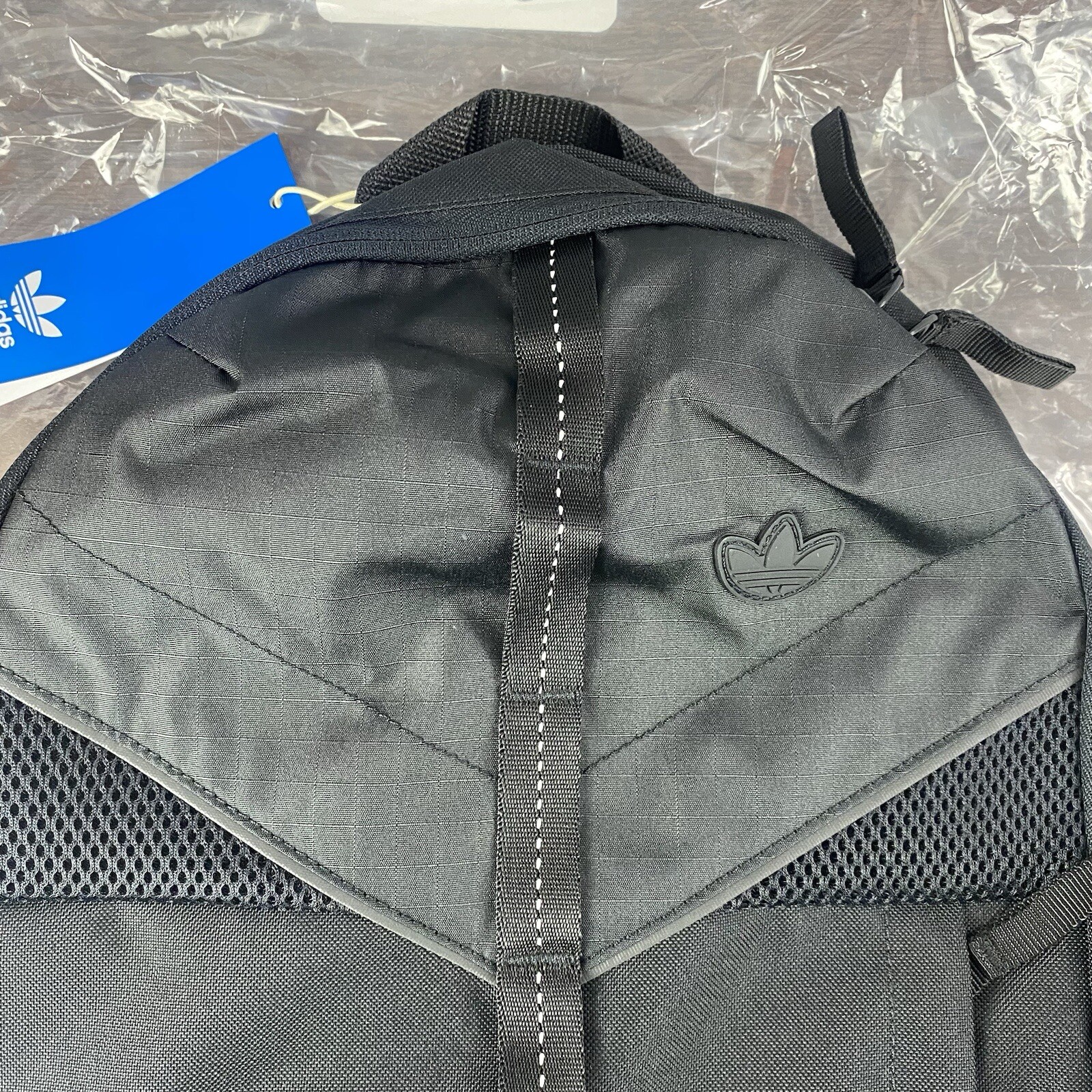 Adidas Adicolor Backpack Black IM1138. New With TAGS. RETAIL $80