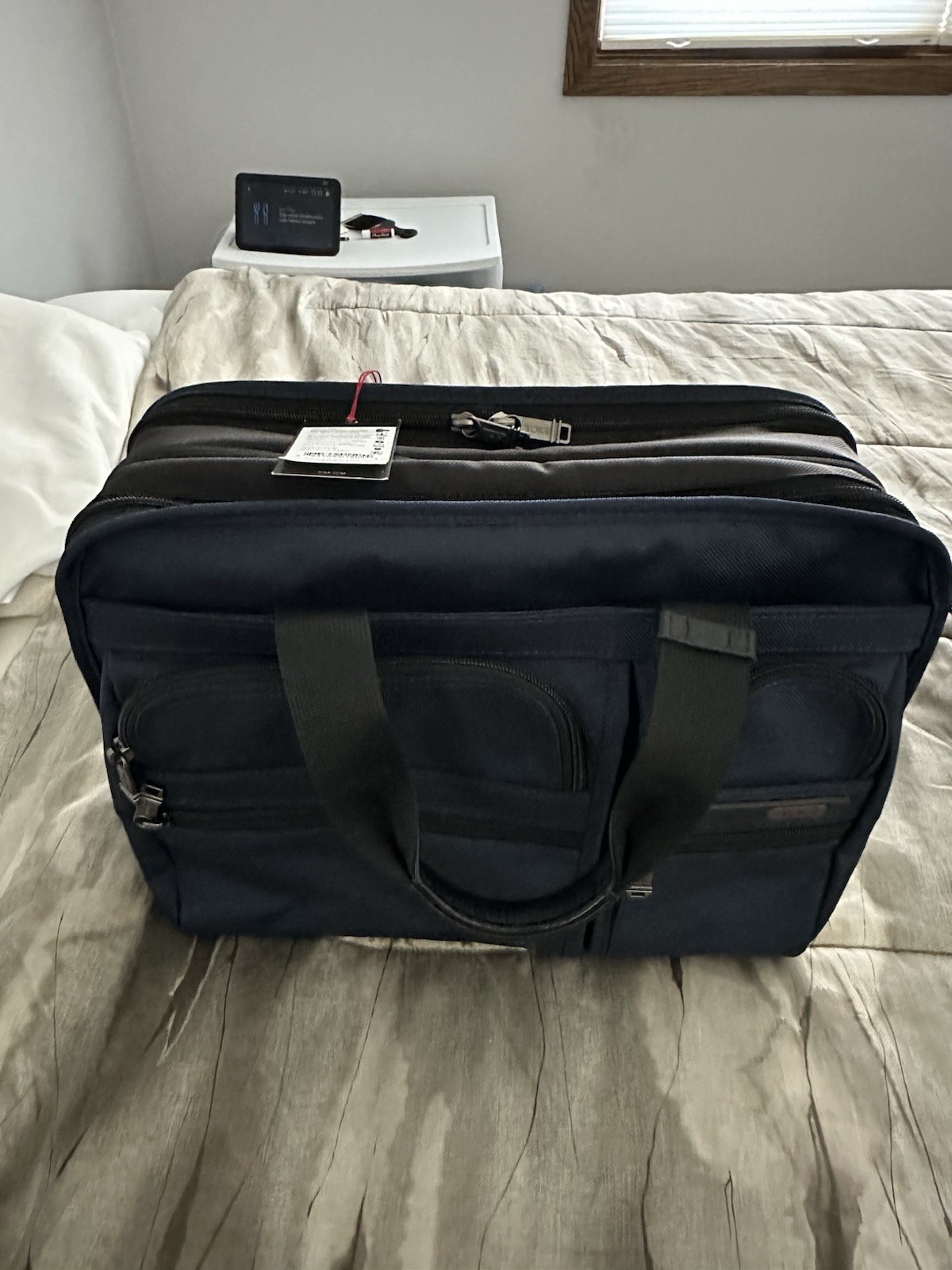 Brand New W Tag TUMI Alpha Expandable Organizer Laptop Brief 0263141 $575