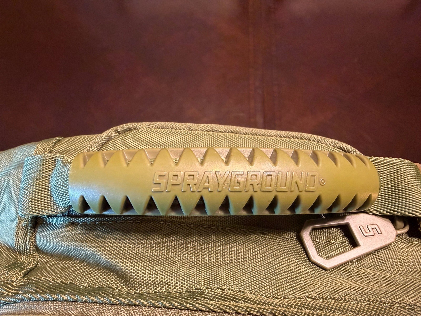 New Sprayground Special Ops Shark Squad Backpack Military Green Shark Mouth
