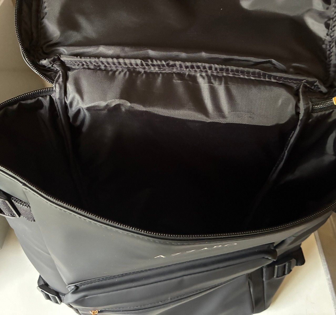Azzaro Generic Backpack 25 Faux Leather Black