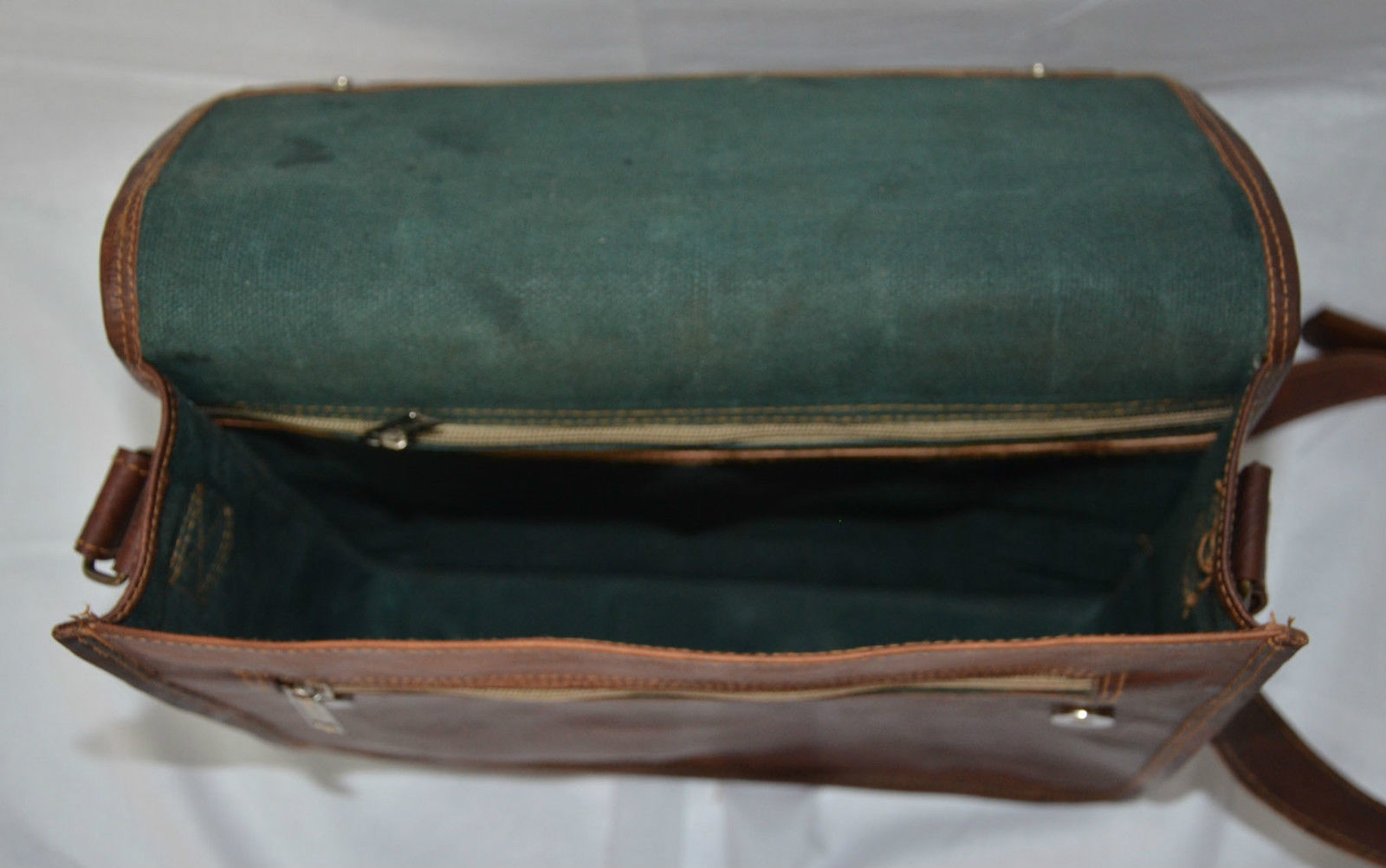 Vintage Leather Men’s Handmade Brown Laptop Shoulder Satchel Messenger Bag New