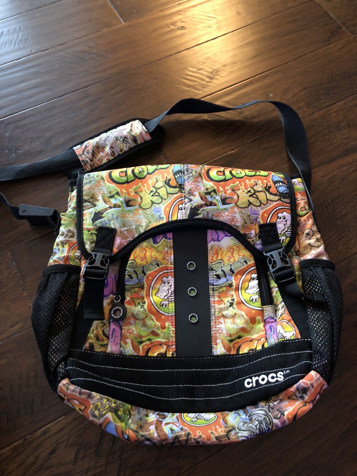 Crocs Graffiti Dinosaur Backpack