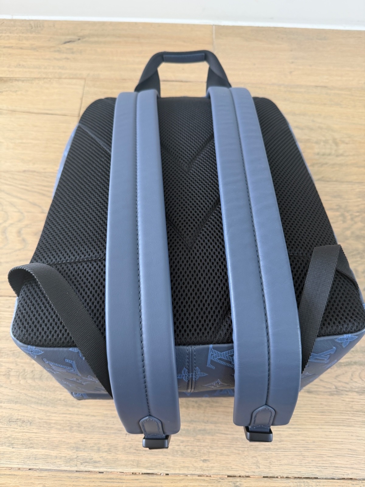 Louis Vuitton Monogram Shadow Sprinter backpack M45728 Navy Blue