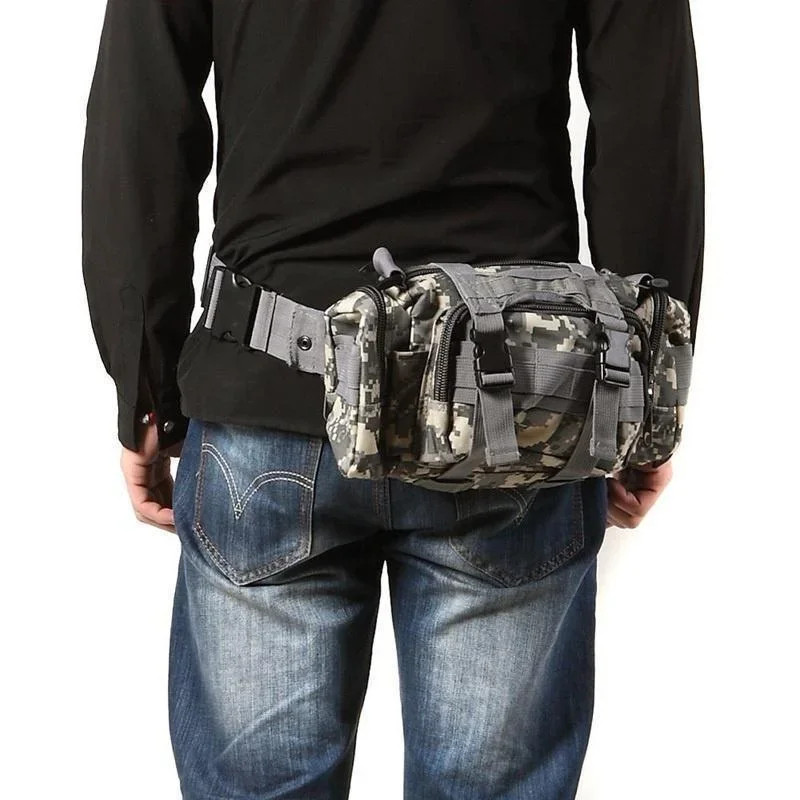 Crossbody Sling Chest Bag Multifunctional Outdoor Backpack Tactical Waist Pack