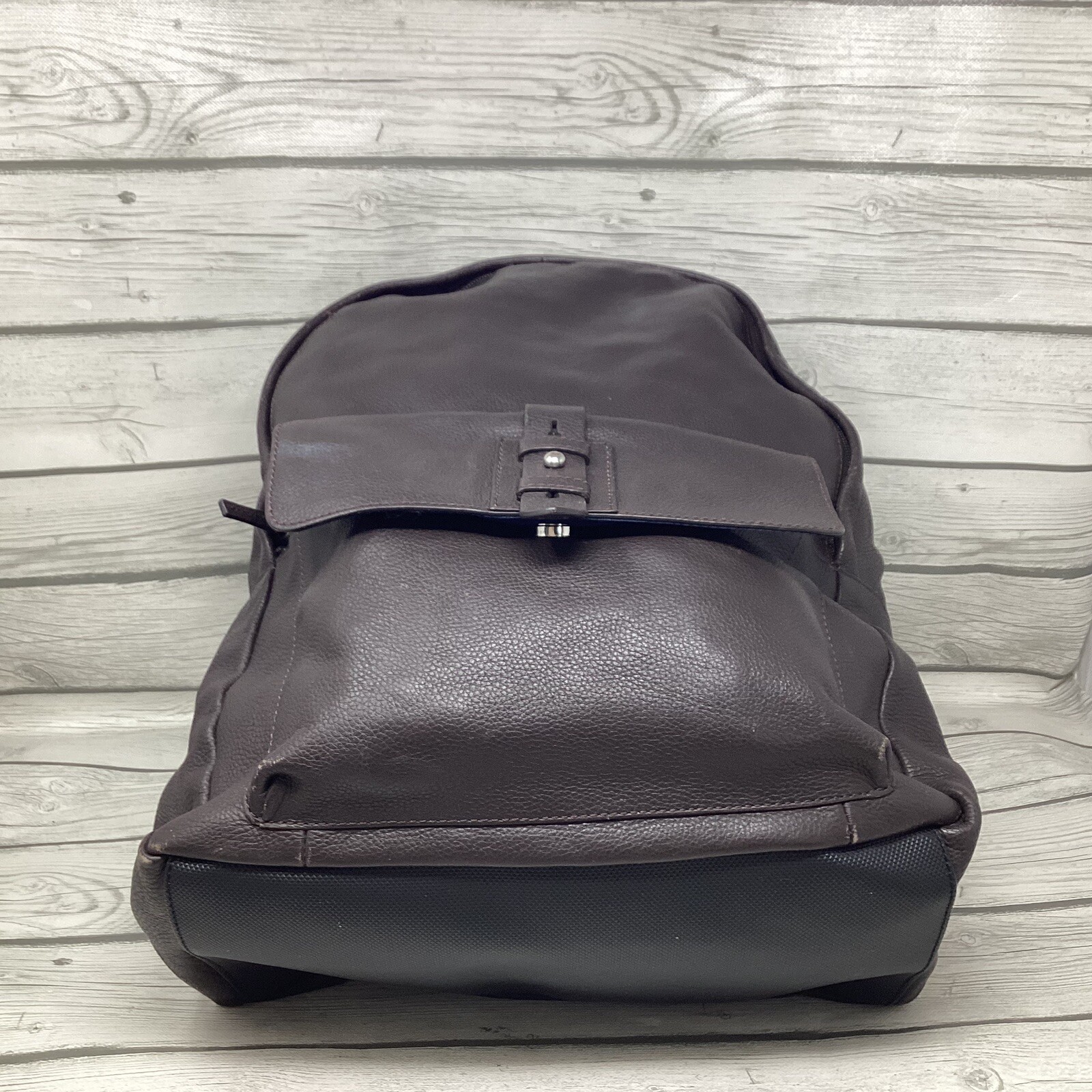 Cole Haan Leather Backpack, CHDM11031 Brown