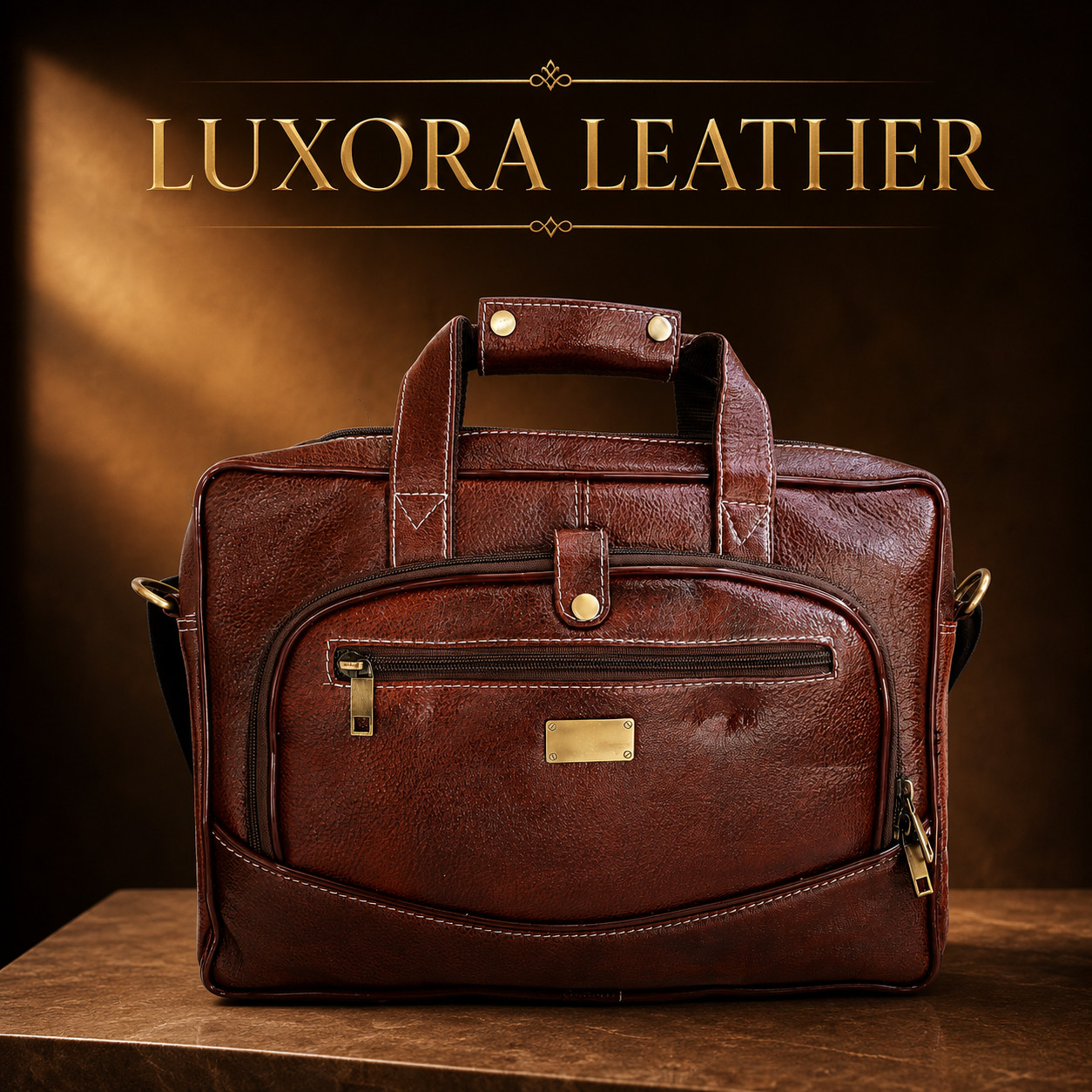 Personalized Leather Laptop, Messenger , briefcase Office Work Shoulder Bag