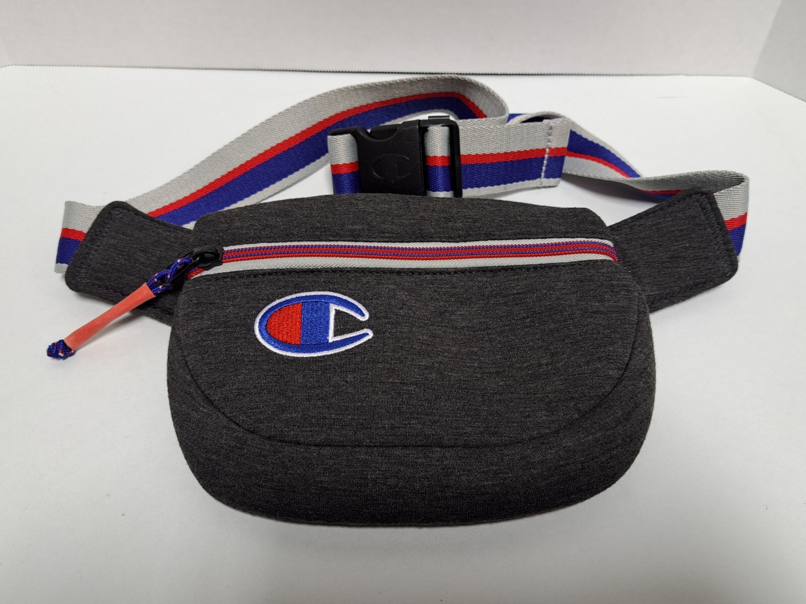 Champion Dark Heather Grey Attribute Waist Fanny Pack Travel Bag