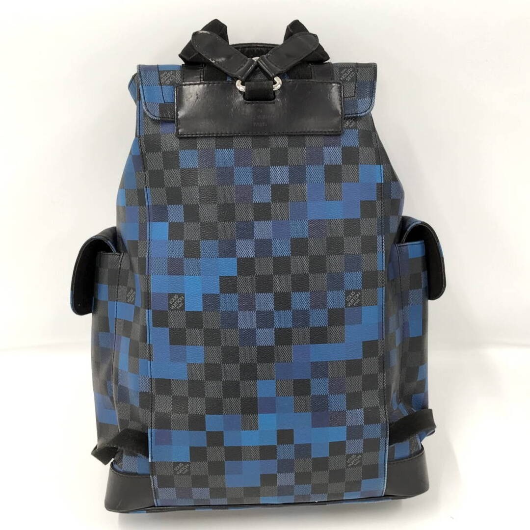 LOUIS VUITTON Christopher PM Damier Graphite Pixels Used SKAI-0