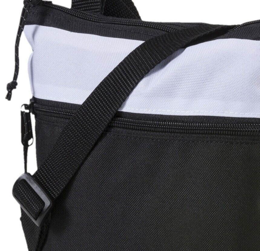 NWT PUMA SOLE PORTABLE Crossbody Shoulder BAG Travel Work Play BLACK WHT Unisex