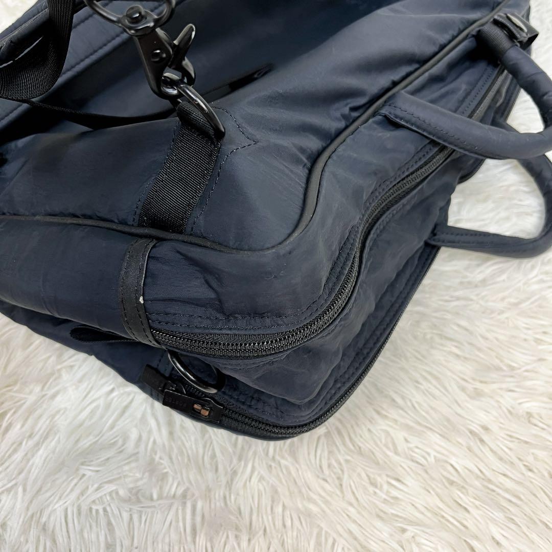 PORTER LAYER 3-Way Briefcase Backpack Shoulder Bag Navy