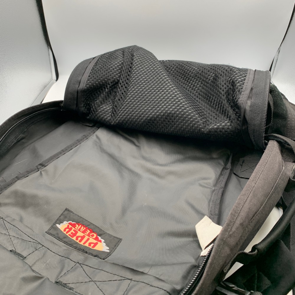 Piper Gear Men’s Backpack Black Adjustable Strap Rucksack Bugout Outdoor Bag