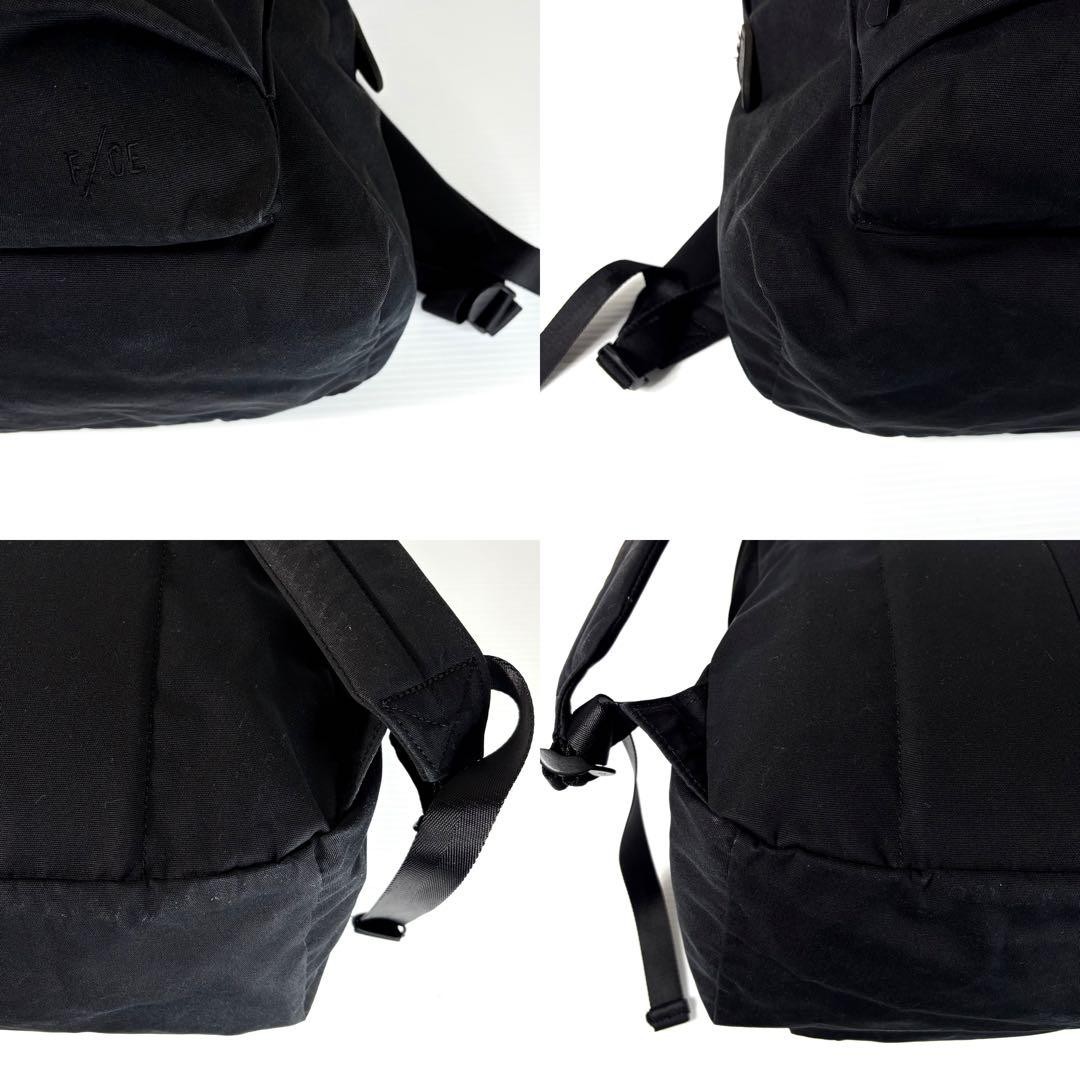 F/CE FCE Refiber L Daypack Black Backpack Nylon