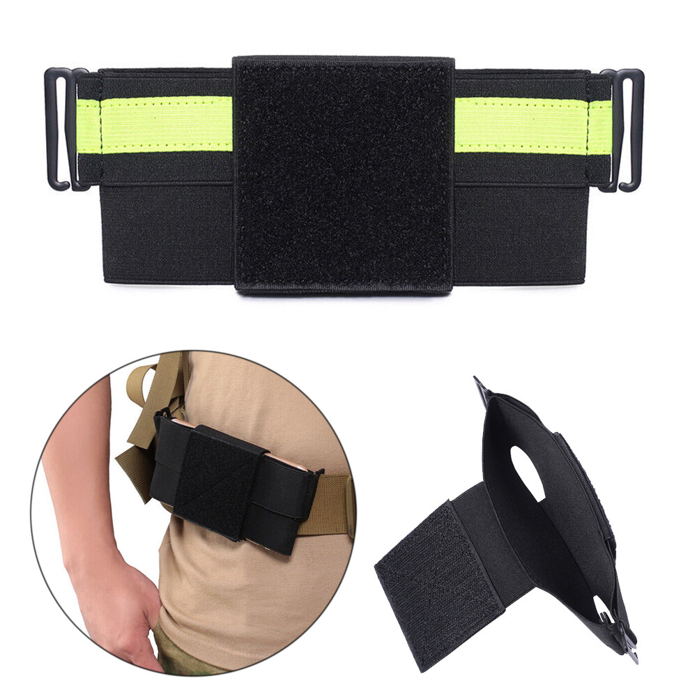 Phone Waist Pack Running Belt Bag Elastic Phone Pouch for Camping Hiking Cycling
