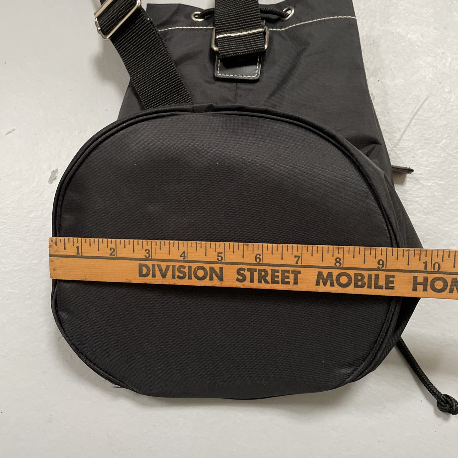 Vintage 1990s Polo Jeans Co Ralph Lauren Sling Shoulder Bag Travel Black NWT