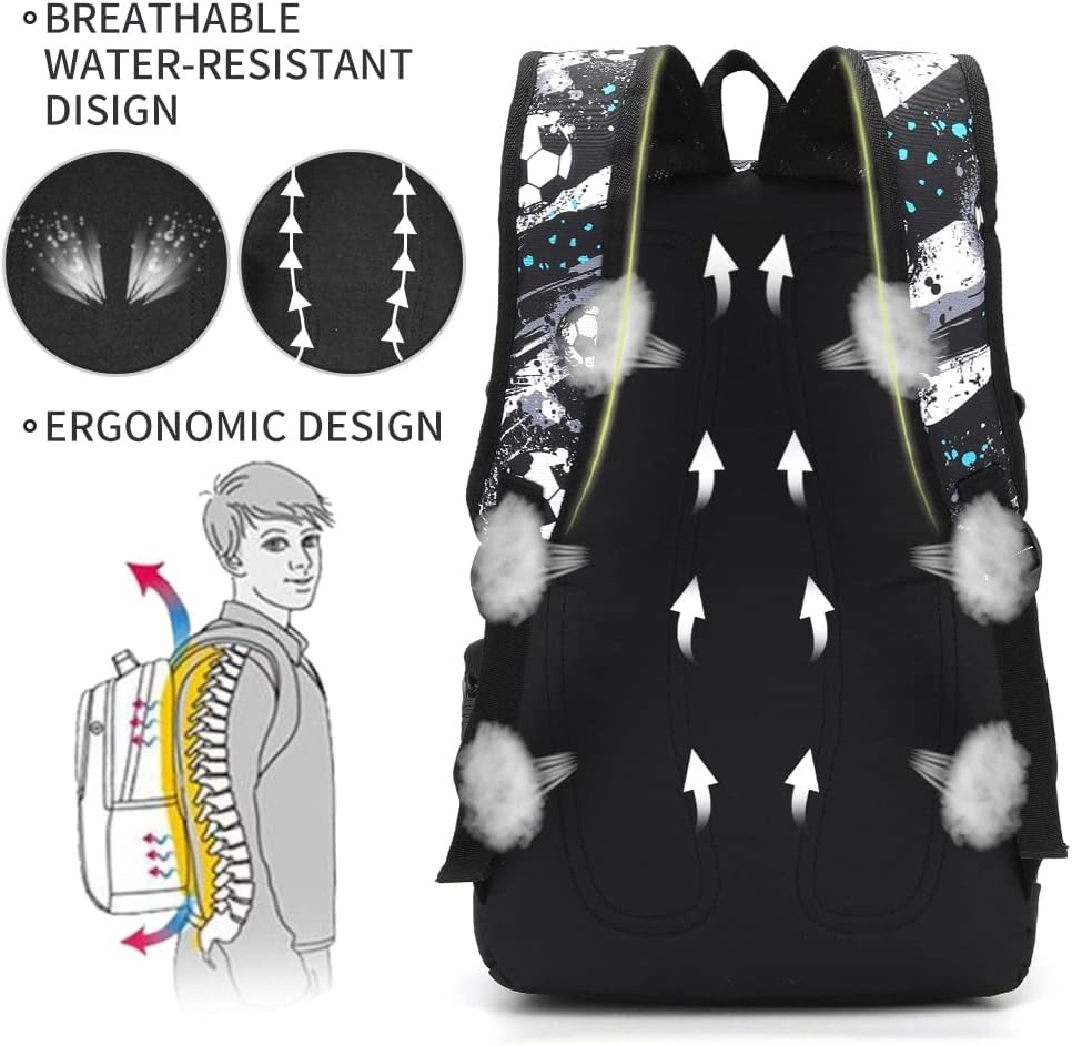 School Backpack Travel Bag Lightweight College Back Pack with Laptop Compartmen