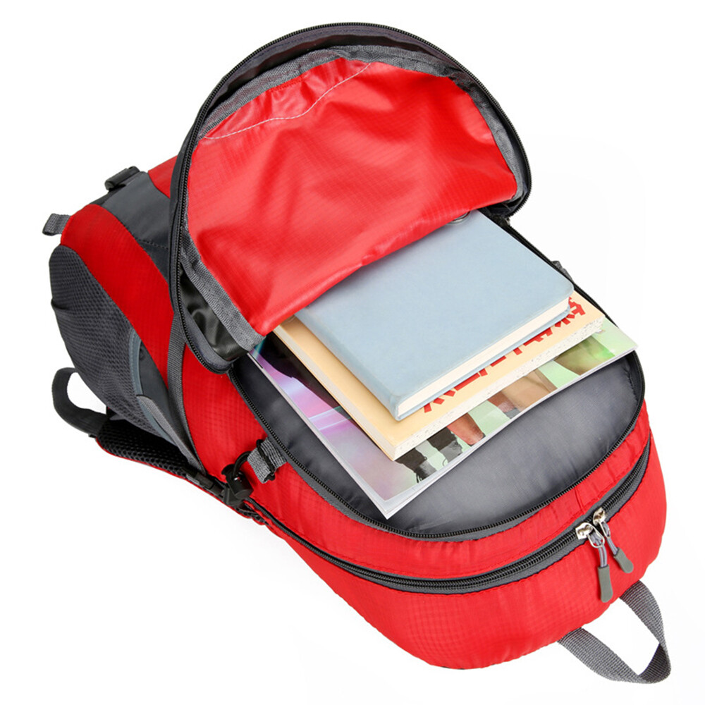 40L Nylon Travel Backpack Waterproof Outdoor Rucksack Men Camping Hiking Bag