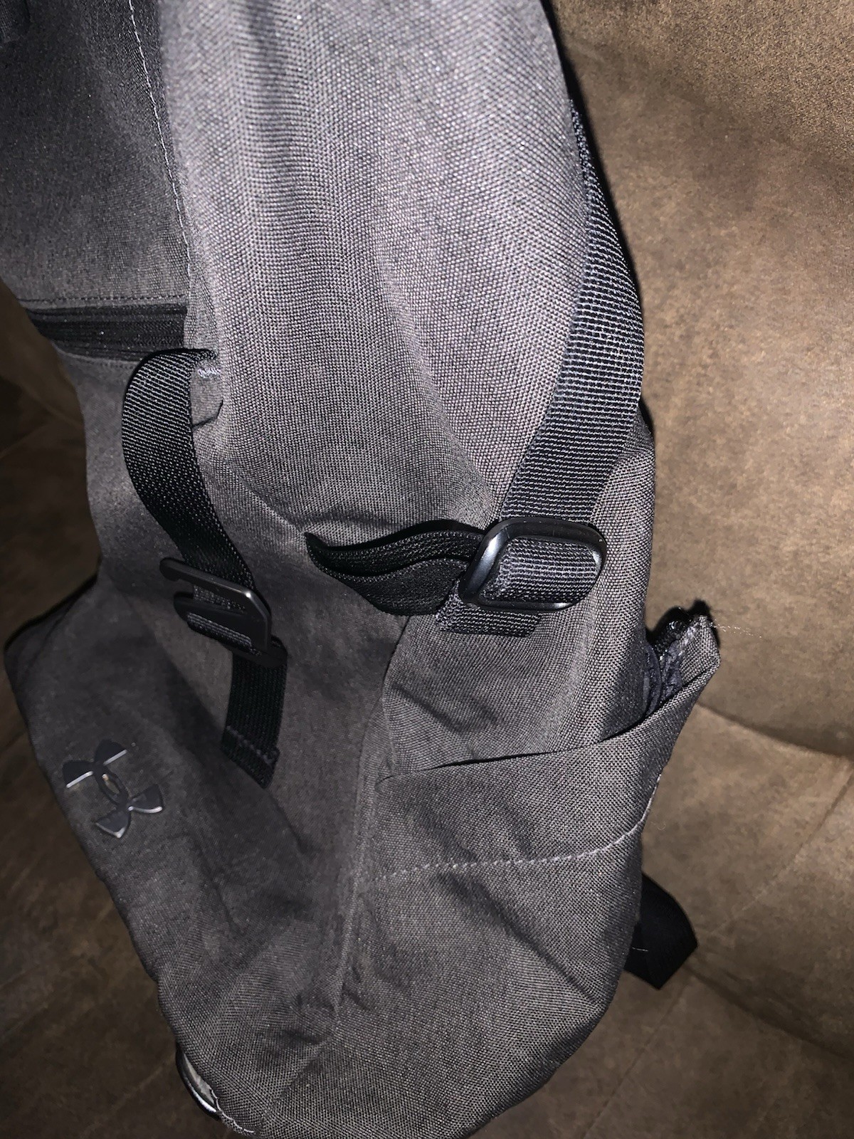 Under Armour Steph Curry Player’s Bag Backpack SC30 Signature Rolltop Black/Grey
