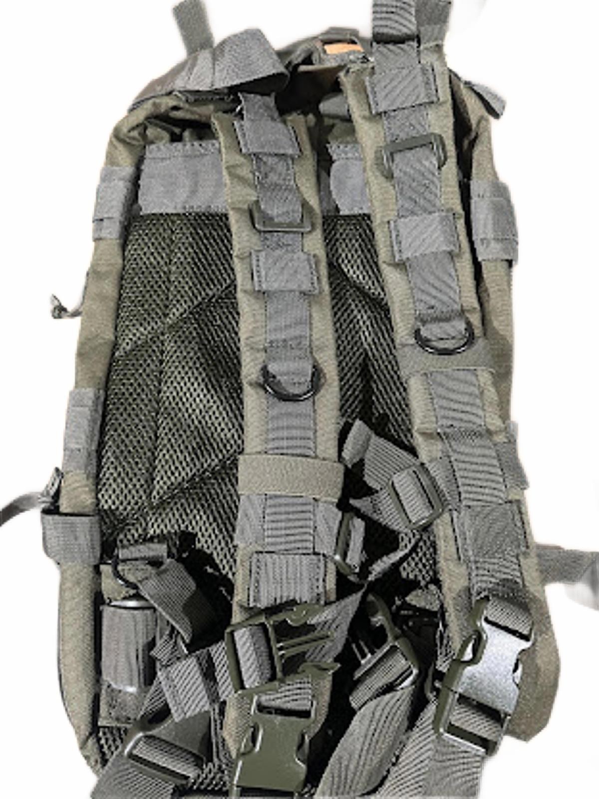Tactical MOLLE Backpack Army Green 17.5″