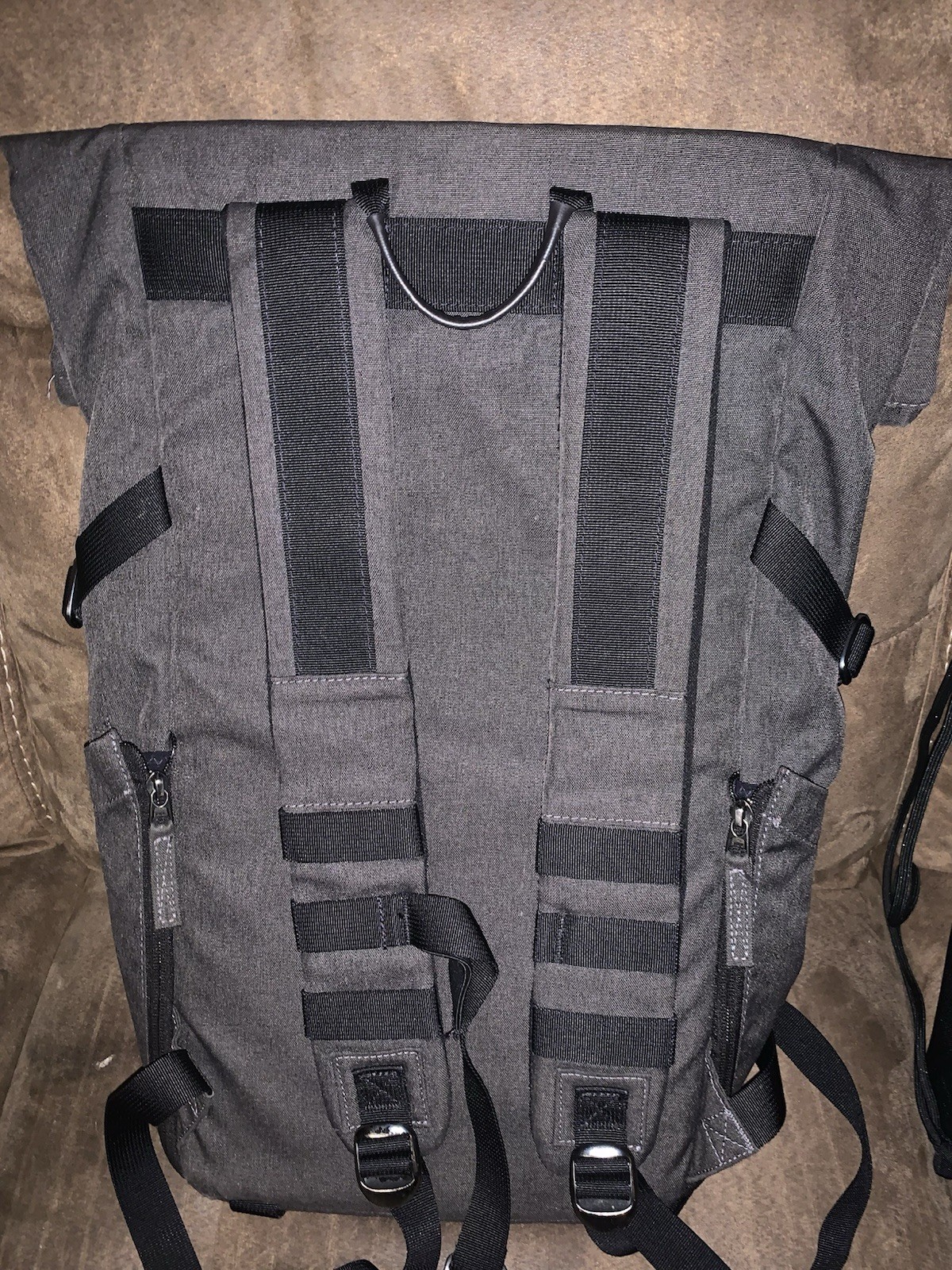 Under Armour Steph Curry Player’s Bag Backpack SC30 Signature Rolltop Black/Grey