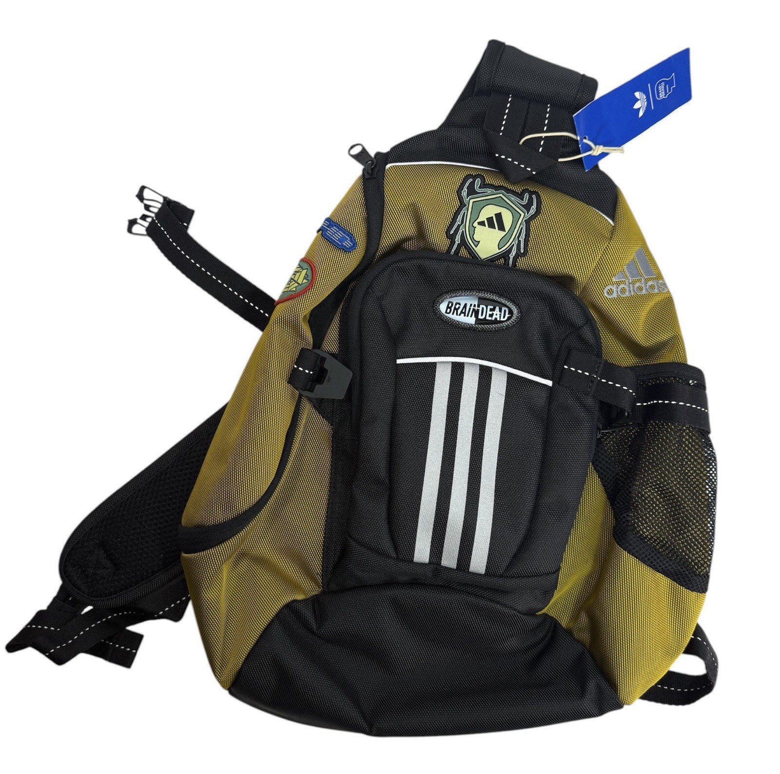adidas Originals x Brain Dead Y2K Sling Bag Backpack JY7966 RARE!