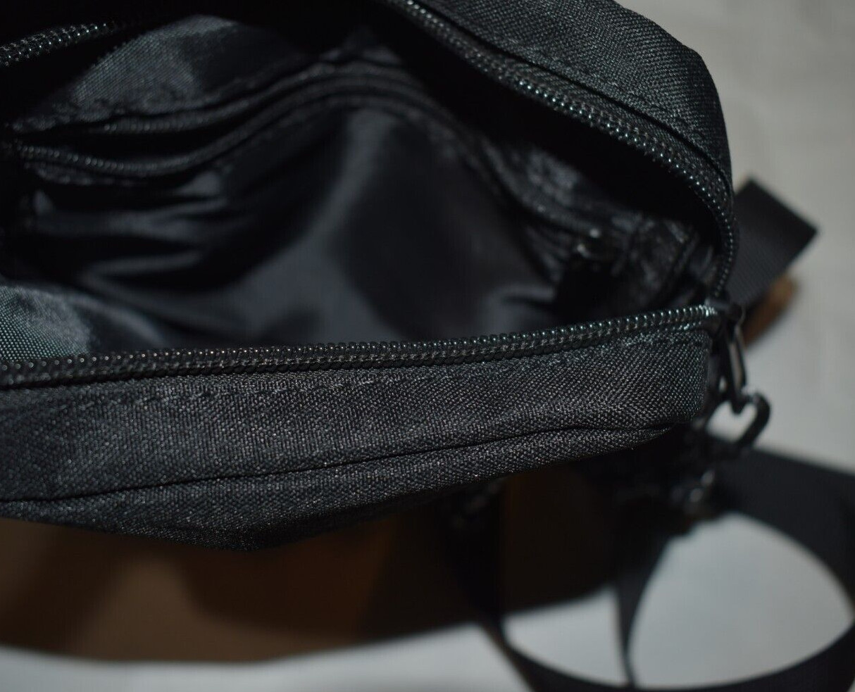 End & Start Crossbody Adjustable Strap Men’s Nylon Small Bag 7″ x 6.5″ EUC!