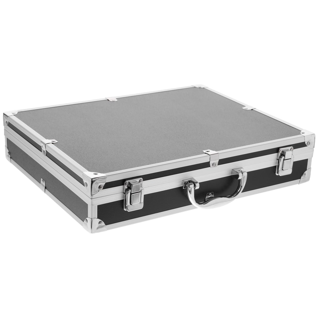 ERINGOGO Aluminum Briefcase – 11 Inch Hard Laptop Briefcases with Lock, Black