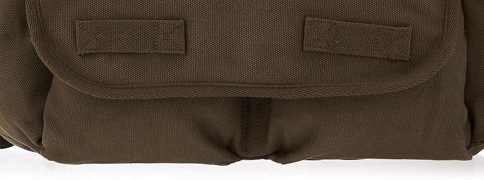 Military Messenger Bag 19″W X 14.5″H X 7″D – 100% Cotton Canvas, 7 Pockets