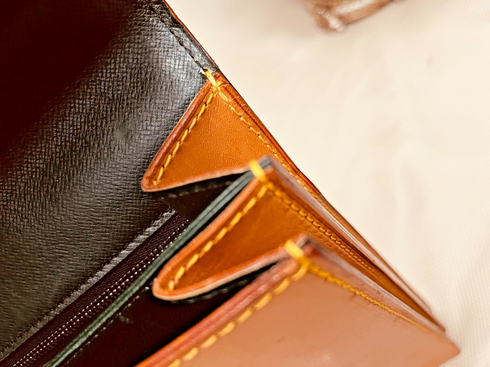 LOUIS VUITTON “SELBIT” NOMADE Leather Briefcase / Satchel / Portfolio – France