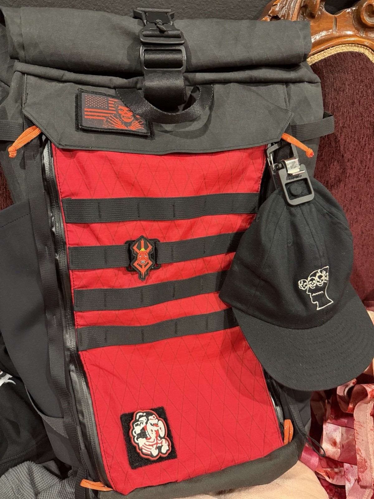 RARE ARCH Grisetti Custom Rolltop Hike Travel Backpack Carryology