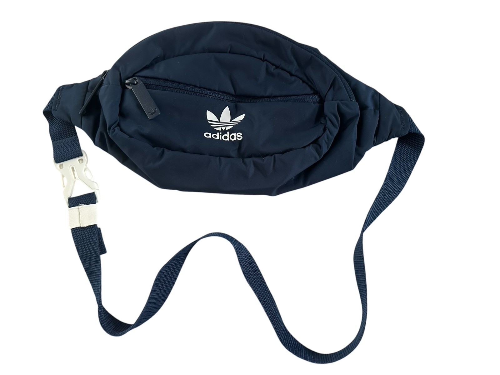 Adidas Adjustable Fanny Pack Waist Bag Navy Blue Unisex