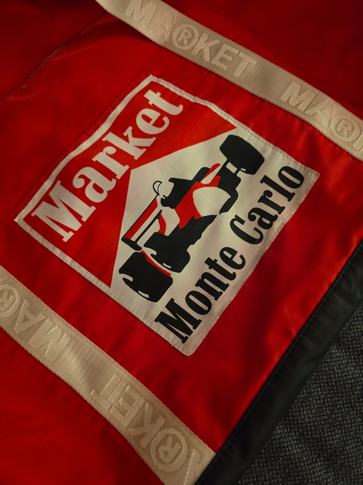 Deadstock Market Monte Carlo Racing X-Large Streetwear Duffle Bag 29x12x14 See P